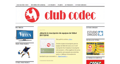 Desktop Screenshot of clubcodec.es