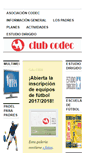 Mobile Screenshot of clubcodec.es